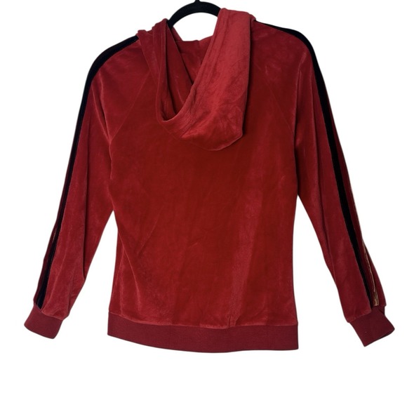 Aviator Nation Jacket Women's Small Velvet Zip Hoodie Rainbow Stripes Outdoor - Picture 3 of 10